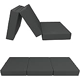 Natalia Spzoo Opvouwbare Matras Logeermatras Met Hoofdeinde 200 X 70 X 10 Cm Grijs 1008