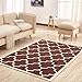 Produktbild LH-RUG Hochwertige Super Soft Decke Modern Modern Rechtwinklig Teppich Wohnzimmer Sofa Couchtisch Eingangshalle Schlafzimmer Nachttisch Teppich Braun Nordic Designer Anti-Rutsch- Nicht reizende ( größe : 1.4*2M )