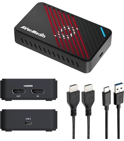AVerMedia GC553Pro Live Gamer Ultra S - Capturadora USB 4K60, Paso