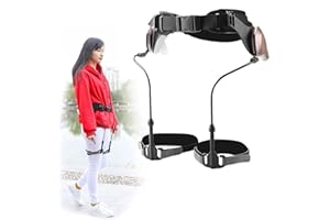 CASOME Exoskelett-Gehhilfe für ältere Menschen – Einstellbarer Bionic Body Power Leg Rehabilitationstrainer, 3-stufiges Kraftunterstützungsgerät zum Klettern, Gehen und zur Unterstützung der Schlaganfall-Reh