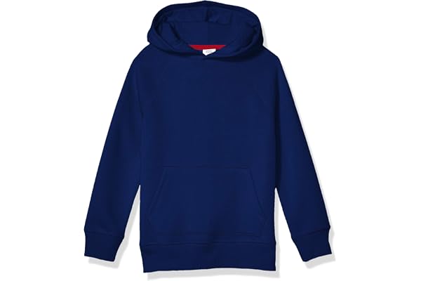 Amazon Essentials pojkar Fleece pullover huvtröja sweatshirts