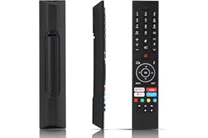 DRIVE PRO Replacement Bush TV Remote Control Replacement - Universal Remote for Bush, Hitachi, Luxor, Polaroid & Now TV