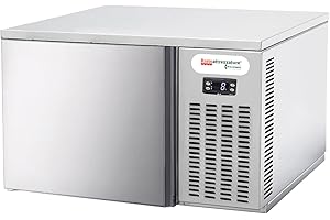 Ristoattrezzature Abbattitore surgelatore di temperatura professionale 3 teglie GN 2/3 fino a -38° C 0.42 kW - RA