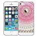 Produktbild iPhone SE, 5S, 5 Backcover, Conie Mobile Silikon Schutzhülle im Mandala Design Hülle aus TPU transparent Muster kratzfest