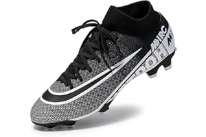 IFIKK Scarpe da Calcio da Bambini Unisex Scarpe Sportive Tacchetti Scarpe da Calcetto Uomo Professionale all'aperto Scarpe da Calcio Scarpe da Allenamento per Calzature