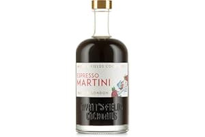 MYATT'S FIELDS COCKTAILS ESPRESSO MARTINI by Myatt's Fields | Bottled Cocktail with Vodka, Coffee Liqueur & Monmouth Espresso – 20% ABV, Ready to Shake & Serve, 500ml, Vegan