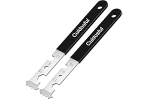 CUIDOSFUL 2-in-1 Pflastersteinheber mit Sechskant-Schlüssel, 2-teiliges Steinzieher mit rutschfestem Griff zum Entfernen von Pflastersteinen, und zum Anziehen oder Entfernen von Sechskantmuttern und -schrauben