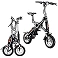 eVA X3 Scissor Folding Adult Electric Bike | 12” Wheels | 30KM/hr | Removable Japanese 36V LI-ION Battery Pack | Pedal-Assisted System (PAS) | Remote Control | Exceptional Pick-up & Performance