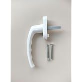 Pvc Pimapen Pencere Kolu Balkon S&uuml;rme Kapı Kolu (2, Beyaz)