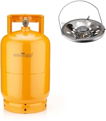 Bombola Gas Vuota Da 1 Kg - Uscita Rubinetto W20x1/14 SX Per Campeggio E Casa - Foto 8