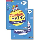Maths CE1 Tandem: 2 volumes : Mon fichier + Mon cahier de g&eacute;om&eacute;trie