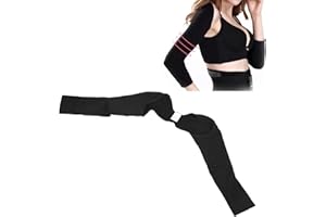 Junlucki Mangas de compresión más Delgadas, Fajas de Spandex para Brazos, para Mujeres(M)