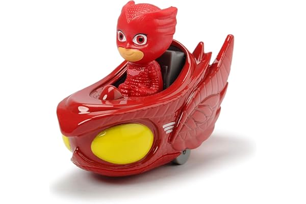 Smoby Simba Dickie - 203141002 - PJ Masks - Véhicule Enfant - Bibou - Echelle 1/64 ème