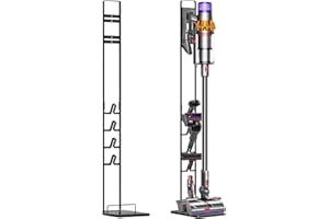 MORANGO Ständer kompatibel mit Dyson Akkusauger - Staubsaugerhalter - Organizer für Dyson V15 V12 V11 V10 V8 V7 V6 – DC58/ DC59/ DC62/ DC74. Standfuß Halterung Rahmen