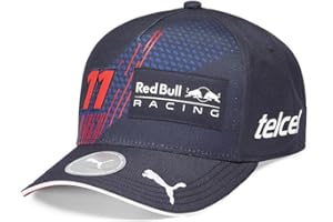 PUMA Red Bull Racing Checo Perez Driver Casquette, Enfant Taille Unique - Merchandise Originale