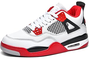 ASZELLER Scarpe da Air 4 Retro Classiche Skate da Uomo Donna Fitness Formatori Basket Casual Scarpe da Ginnastica da Lavoro Corsa a Piedi Zapato