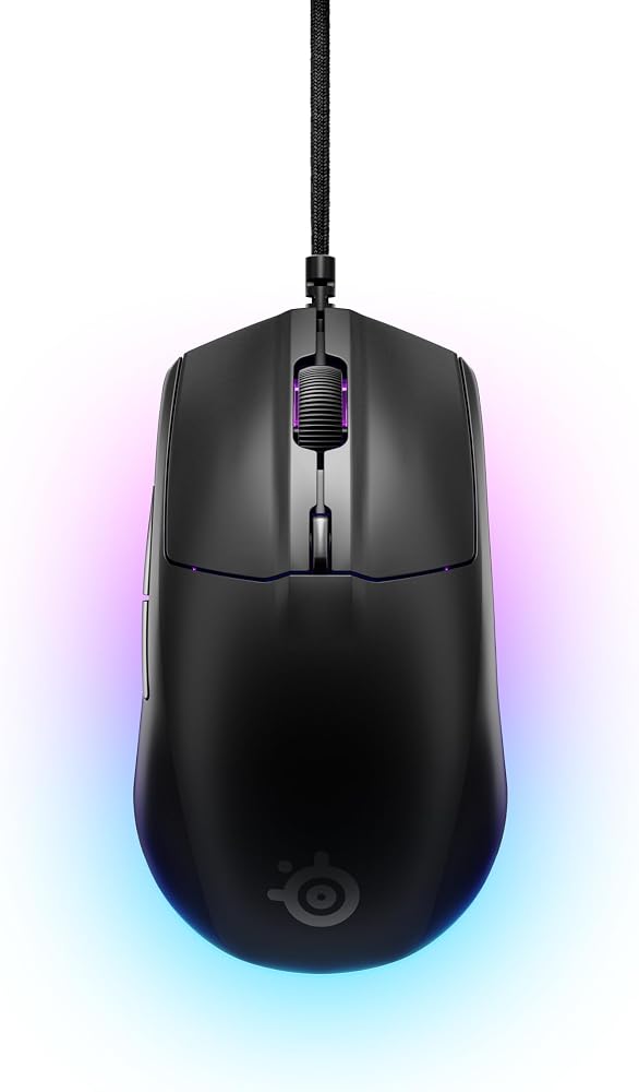 SteelSeries Rival 3 Gen 2 RGB Gaming Mouse - Siyah