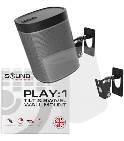Mountson Wall Mount For Sonos One (White) | Wall Mount For Sonos - View #10