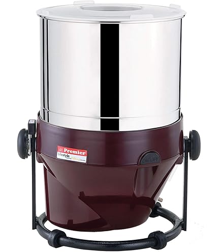 Royal Appliances Premieree Nassschleifer - 2,0 Liter Edelstahl-Mühle Für Teig & Gewürze | Neigbar & Leistungsstark