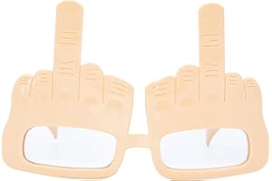 P'TIT CLOWN P´Tit Clown – 35380 – Gafas de plástico – Dedo de Honor – Talla única