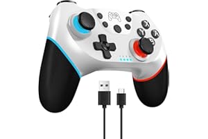 Antstech Switch Controller, Wireless Pro Controller for Switch/Switch Lite/Switch OLED with Wake-Up, Turbo and Gyro Axi