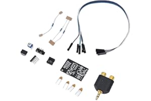 Hozee Audio Analyzer Module, Digital Analog Drive Interface MSGEQ7 5V Filter Board mit Potentiometer für Music Interactive Robot für die Beleuchtung von Spezialeffekten