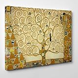 klimt arbol vida  ConKrea - Cuadro sobre lienzo, listo para colgar, diseño de «El árbol de la vida» de Gustav Klimt, cultura  y arte, Art Nouveau de estilo Liberty