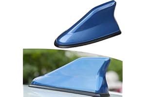 BIONYT Antena Aleta Tiburon Coche para Mini Cooper One S R50 R53 R56 R60 F55 F56 R58 R59 Clubman, Antena de Radio de Techo de Coche Accesorios Coche Tuning,Blue