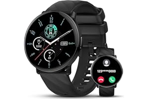 OWMSIC Reloj Inteligente Hombre Mujer, 1.39"HD Smartwatch con Llamadas Bluetooth, 112+ Deportivos Modos Reloj Deportivo con Pulsómetro Oxímetro Podómetro, IP68 Impermeable Pulsera Actividad para Android IOS