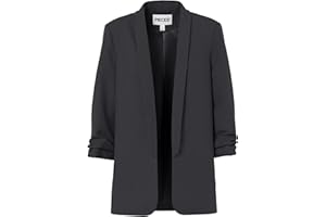 PIECES Women's Pcboss 3/4 Blazer Noos Blazer (Pack of 1)