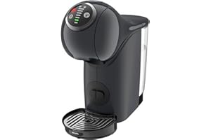 ‎NESCAFÉ DOLCE GUSTO NESCAFÉ Dolce Gusto Genio S Plus von Krups, kompakte Kapselkaffeemaschine, 0,8 Liter Kapazitat, 1500 Watt, automatische Entkalkungswarnung , kosmisch-grau, ‎KP340B