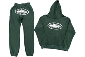 GENERIC Corteiz Survêtement, survêtement de sport, 2 pièces, sweat-shirt à capuche, pantalon de sport, pantalon de jogging, unisexe, respirant, décontracté, pour homme et femme