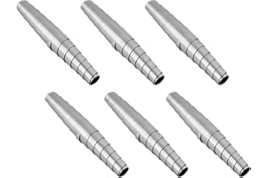 Gareschten (6-Pack) Replacement Spring for Garden Secateurs, 6cm Standard Fitting Stainless Steel Heavy Duty Volute Spring for Bypass Pruners, Gardening Tools Accessories Pruning Shears Parts Common