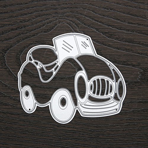 Amazingdeal365 Auto 1 Metall Form Schablonen Schneiden DIY Dekor Sammelalbum Karten Buchzeichen Lesezeichen als Geschenk für Freunde Geburtstag Kinder,Kindergarten Hobby Schule Handarbeit Unterricht usw. Ein tolles Geschenk! - 5