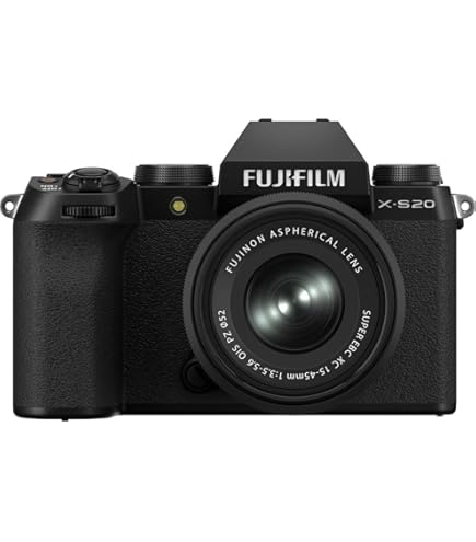 Ｘ－Ｓ２０ Fujifilm X-s20 Siyah Gövde (Türkiye Garantili) : Amazon.com.tr