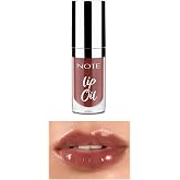 Note Cosmetics Lip Oil 60 Mocha Kiss Nemlendirici ve Parlatıcı Dudak Bakım Yağı, Kahverengi