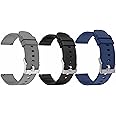 ADAMO 22mm Watch Strap Combo compatible for Phoenix Ultra/Phoenix/Pulse 2/Xtend Pro/Xtend Call and ALL 22mm wristwatch and smartwatches