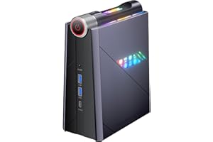 ACEMAGIC AD08 Mini PC [3 tryby regulacji], Intel i9-11900H (8C/16T, do 4,9 GHz), 16 GB DDR4 512 GB NVME SSD mini komputer z Win11 Pro | WiFi 6 | BT 5.2 | 4K UHD | RGB DDR | Typ-C