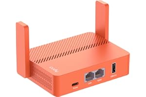 Cudy AC1200 Routeur De Voyage Wi-FI De Poche, Prolongateur/Répéteur pour Hôtel Et Réseau Public, WISP, Client Et Serveur VPN, USB, TR1200