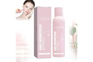 AUYUIIY Hair Identifier Spray For Face Shaving, Hair Identifier Spray, Face Hair Identifier Spray, Moisturizing and Skin Care Dermaplaner Set Spray, Face Shaving Powder Spray For Women (1)