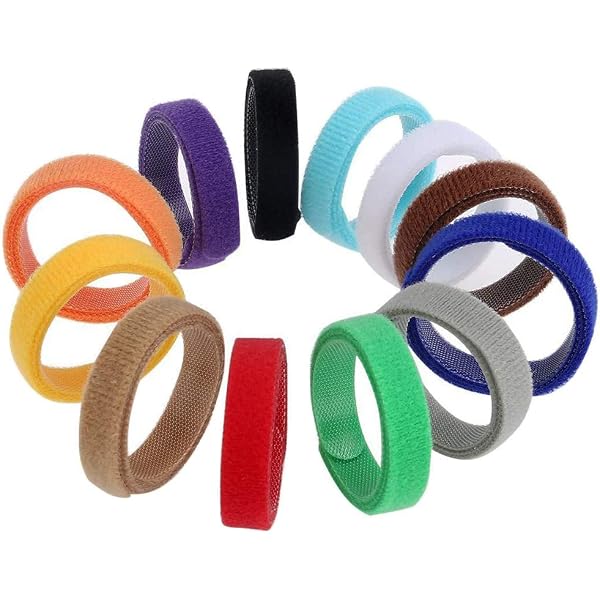 60 Elastische Welpen-Halsbänder – 12 Farben, Verstellbar, Für Welpen & Kätzchen, Weich & Sicher, 11,5 Cm Lang