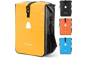 G-raphy Borsa da Bici Posteriore, Bike Bag Bici Grande capacità Bicicletta Pannier Bag Impermeabile per Mountain Bike Bicicletta Ciclismo MTB