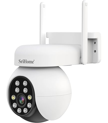 Sricam 1080P WiFi Surveillance PTZ caméra IP détection humanoïde et