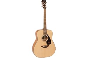 Yamaha FG800M matt natur - Akustische Westerngitarre mit authentischem Klang für Anfänger - 4-4 Gitarre aus Holz – Mit Voucher für 2 persönliche Online Lessons an der Yamaha Music School