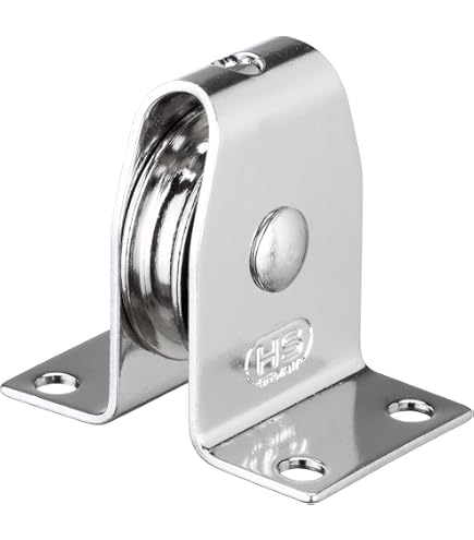 Chiloskit Zware V-groef Schuifpoortrol – 304 Roestvrij Staal, Katrol Voor Hekwerk, Geschikt Voor Staaldraad 3-8 Mm, Breed Temperatuurbereik