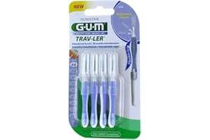 Gum trav-ler 1312 scovol 0,6 x 4, Bleu, Blanc