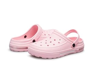 ADQ Clogs for Women with Air Cushion Slip On Clogs Garden Shoes Lightweight Breathable for Nurse Beach Home Summer