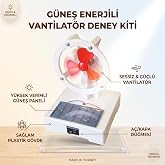 Deney Seti G&uuml;neş Paneli ile &Ccedil;alışan Vantilat&ouml;r Deney Seti - Plastik