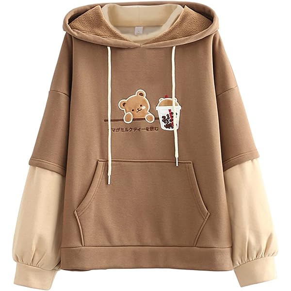 Sweat A Capuche Fille Chat 3-12 Ans Automne Hiver Vetement Fille