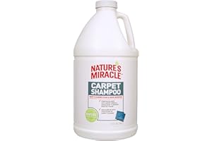 Nature's Miracle Shampoing pour tapis, nettoyage en profondeur des taches et anti-odeurs, 1,8 l